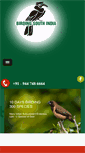 Mobile Screenshot of birdingsouthindia.com